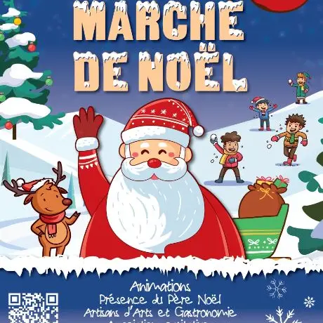 Affiche Marché de Noel St Etienne Montluc Dec 2025 (1)