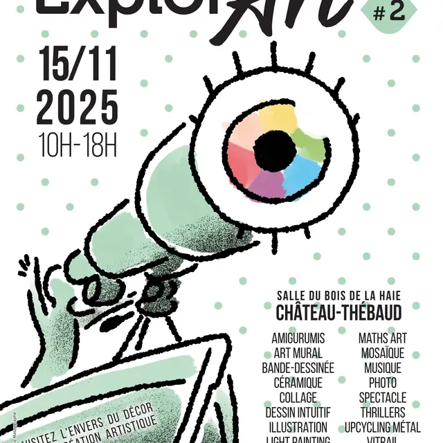 Affiche ExplorArt 2025