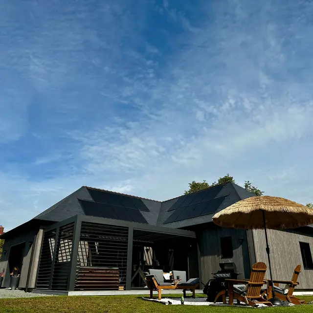 BHD-LODGE & SPA - Vue arrière maison