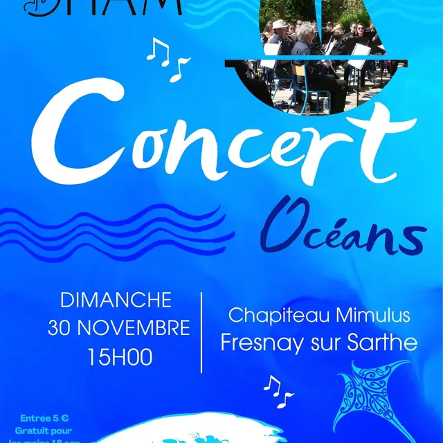 Concert Orchestre d'Harmonie des Alpes Mancelles - Fresnay-sur-Sarthe - 30 11
