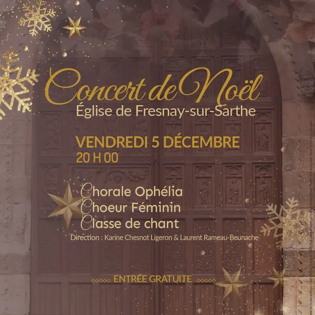 Concert de Noël Fresnay EMDT 5 12
