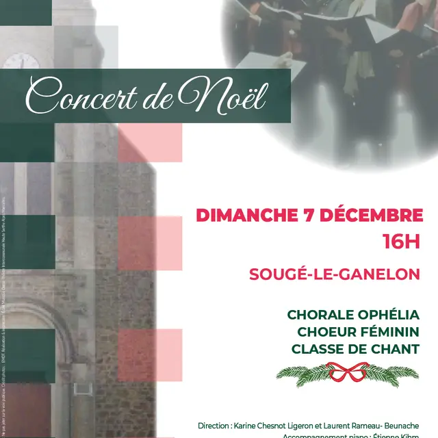 Concert de Noël Sougé EMDT 7 12