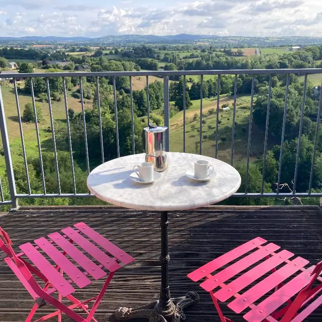 GITE DES REMPARTS VUE TERRASSE