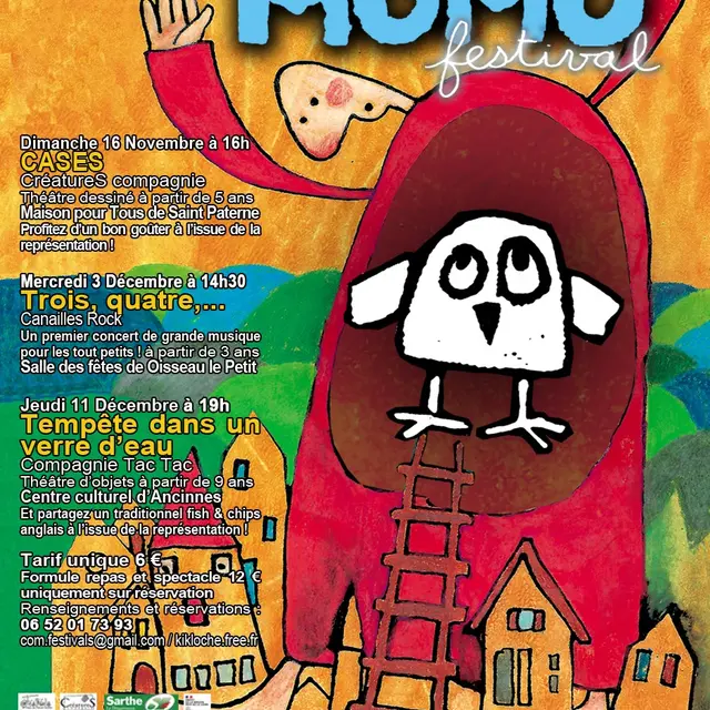 Mômo Festival avec programme - novembre décembre 2025