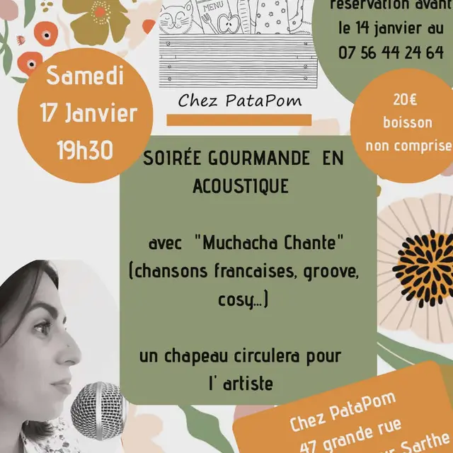 Soirée concert Patapom 17 01