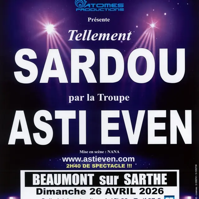 Spectacle Sardou 26 04 2026