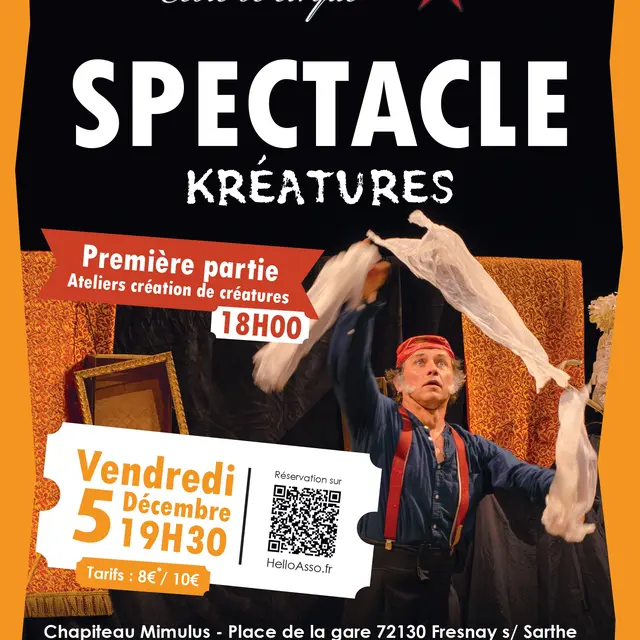 Spectcale Kréatures - Cie Le Chat Fou - Mimulus Fresnay 5 12