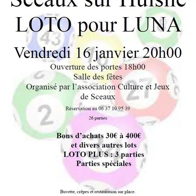 loto sceaux 16 janv