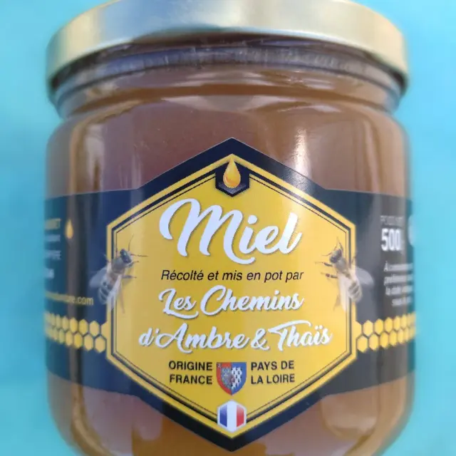 Miel toutes fleurs - 250g : 5.50€ / 500g : 9€