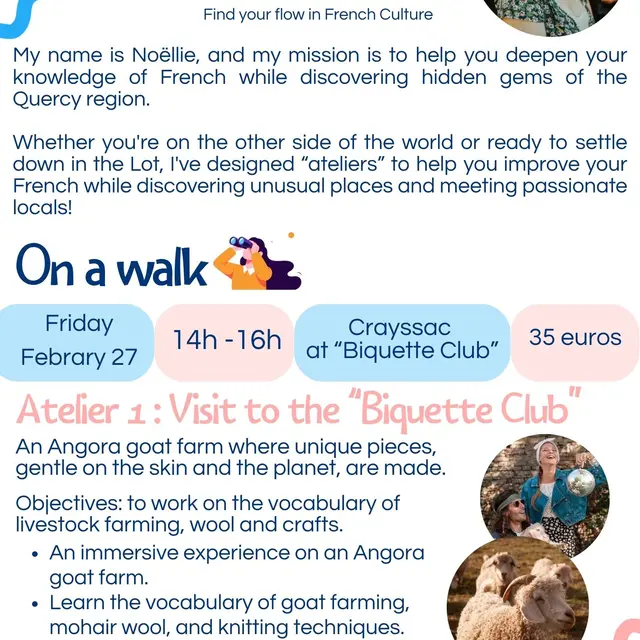 Programme ateliersMy French Flow - 4