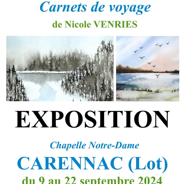 Carnets de voyage Nicole Venries