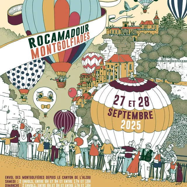 Edition 2025 - Montgolfiades de Rocamadour