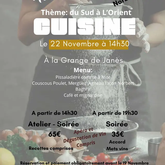 atelier cuisine 22 Novembre - 1
