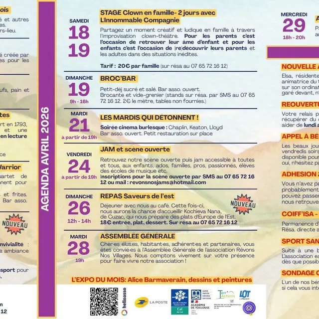 Quinte & Sens programme