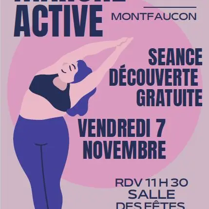 7 nov - Découverte de la marche active - Montfaucon