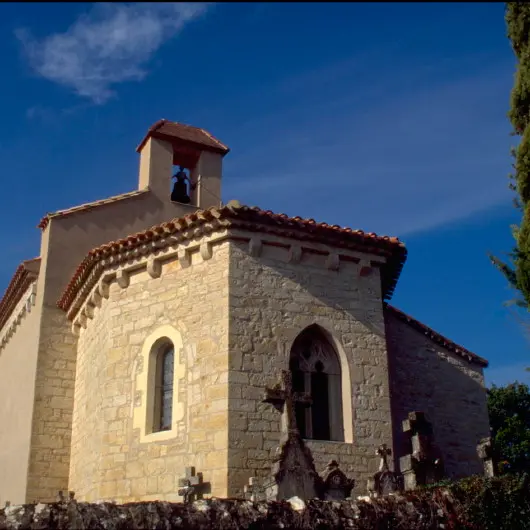 Labastide Marnhac : Eglise Romane de Salgues