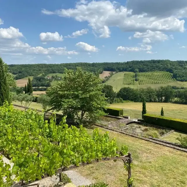 La vue sur le Quercy Blanc