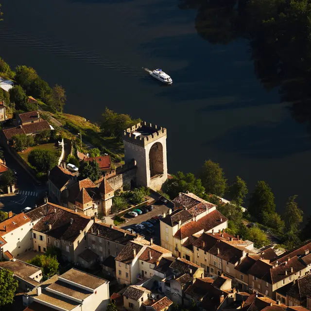 Le nord du quartier historique de Cahors