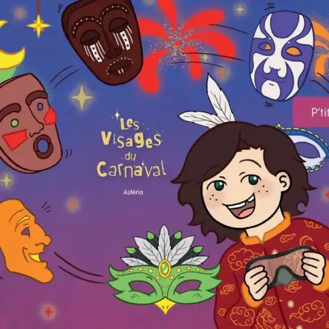 (15) Kamishibaï les visages du carnaval