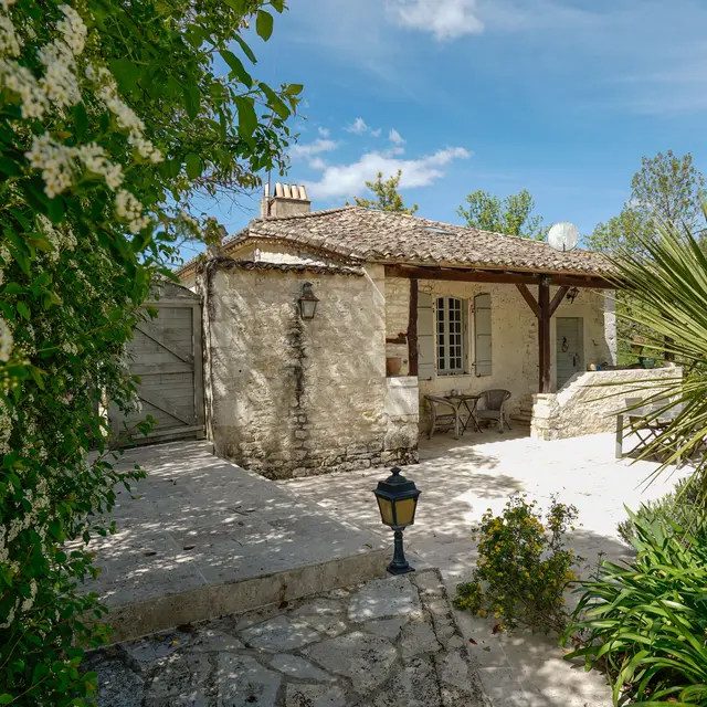 vue de la maison