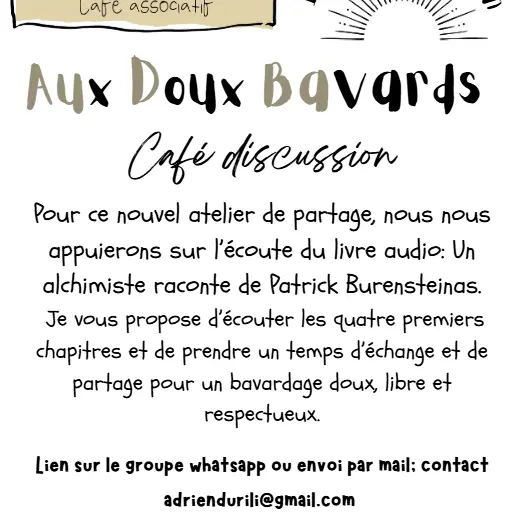 02 - 16 février - Aux Doux Bavards - Le Bavardou - affiche