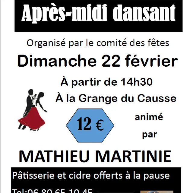 02 - 22 février - carnaval et après-midi dansant Soulomès.