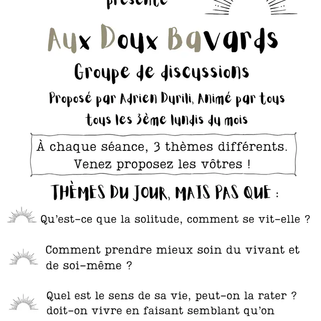 03 - mars - Aux Doux Bavards - Le Bavardou