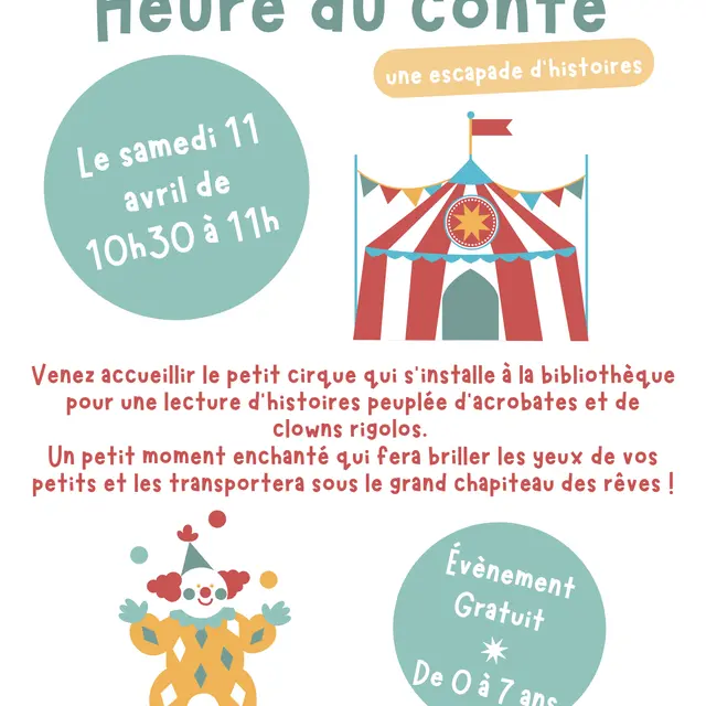 Flyer Heure du conte Avril 2026 - 1