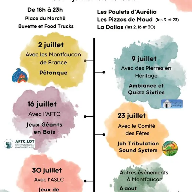 07 - Les mercredis de Montfaucon - 2 juillet au 13 août