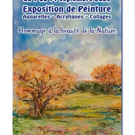 09 - 7 au 14 sept - expo peinture Fontanes.