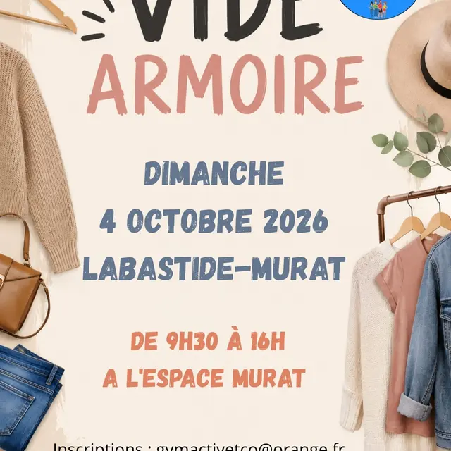 10 - 4 octobre - Vide-armoire - gym activ and co