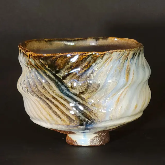 GRAND BOL GRÈS AU SEL CUISSON BOIS POTERIE DE MEYRAGUET