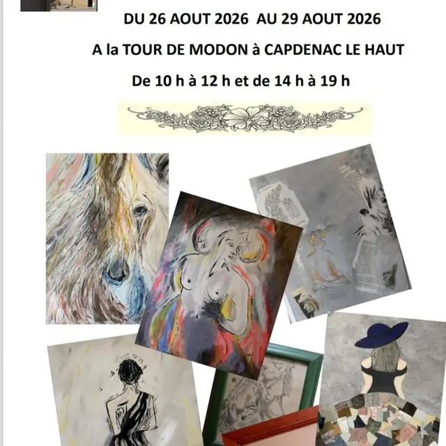Exposition de peintures de Claudie Goemaere