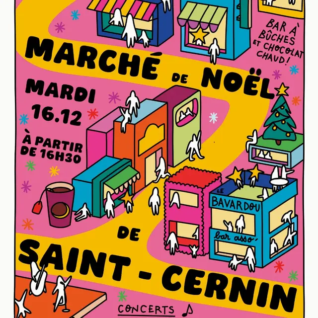 12 - 16 dec - Bavardou Marché de Noël