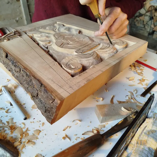 Stages de sculpture sur bois
