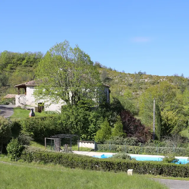 Maison et piscine