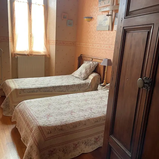 chambre rose
