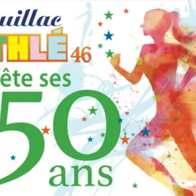 Visuel 50 ans de Souillac ATHLÉ