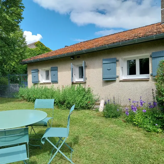 façade côté jardin