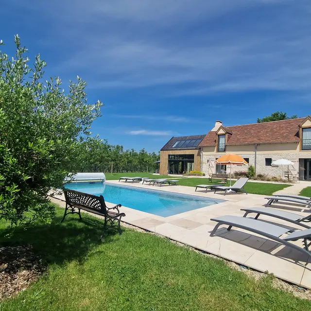 Chambres d'hôtes vue piscine