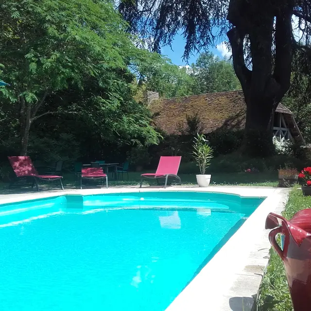 La piscine chauffée