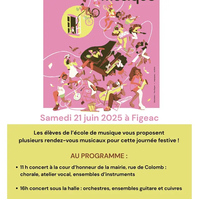 Affiche Fête de la musique