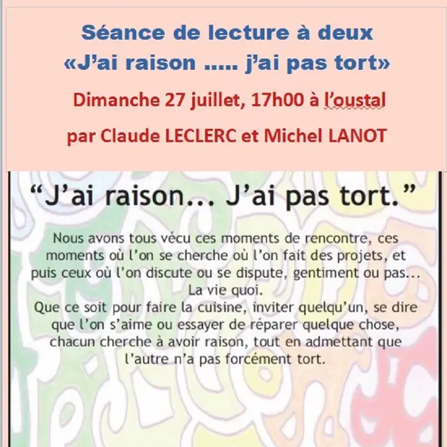 Espédaillac j'ai raison