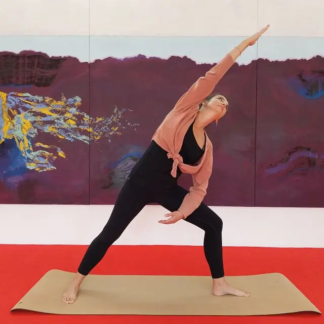 yoga à la maison des arts
