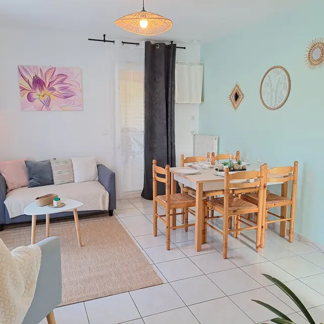 Séjour salon coin repas