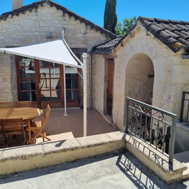 L'Etable avec sa terrasse