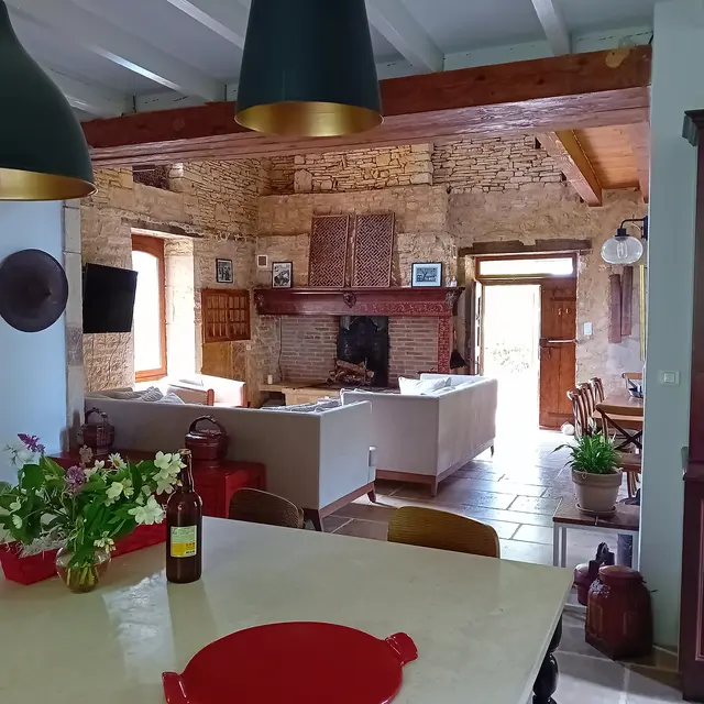 cuisine vue salon