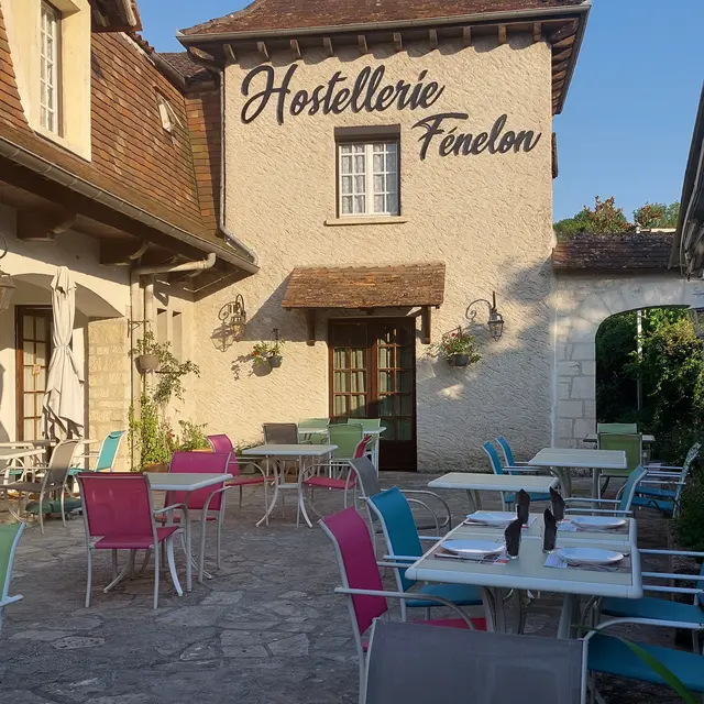 Hostellerie Fénelon, notre Terrasse