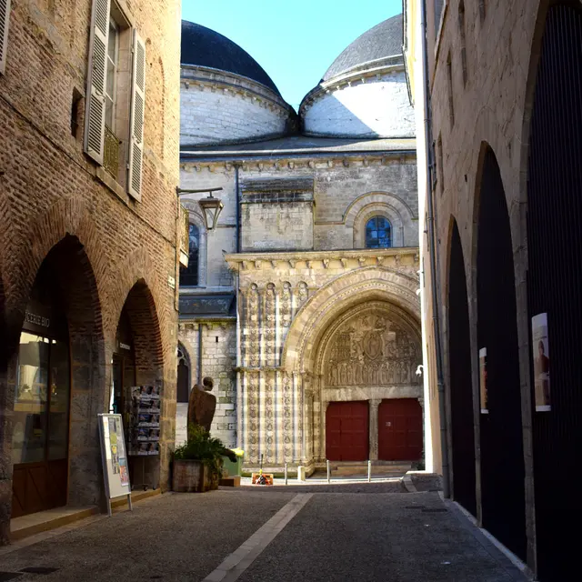 Porte Rouge de la cathédrale de Cahors