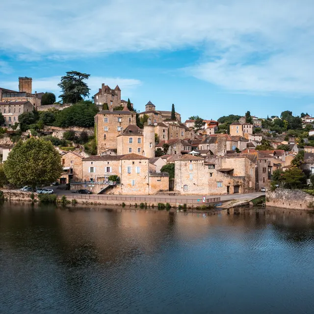 Vue drone de Puy-L'Evêque
